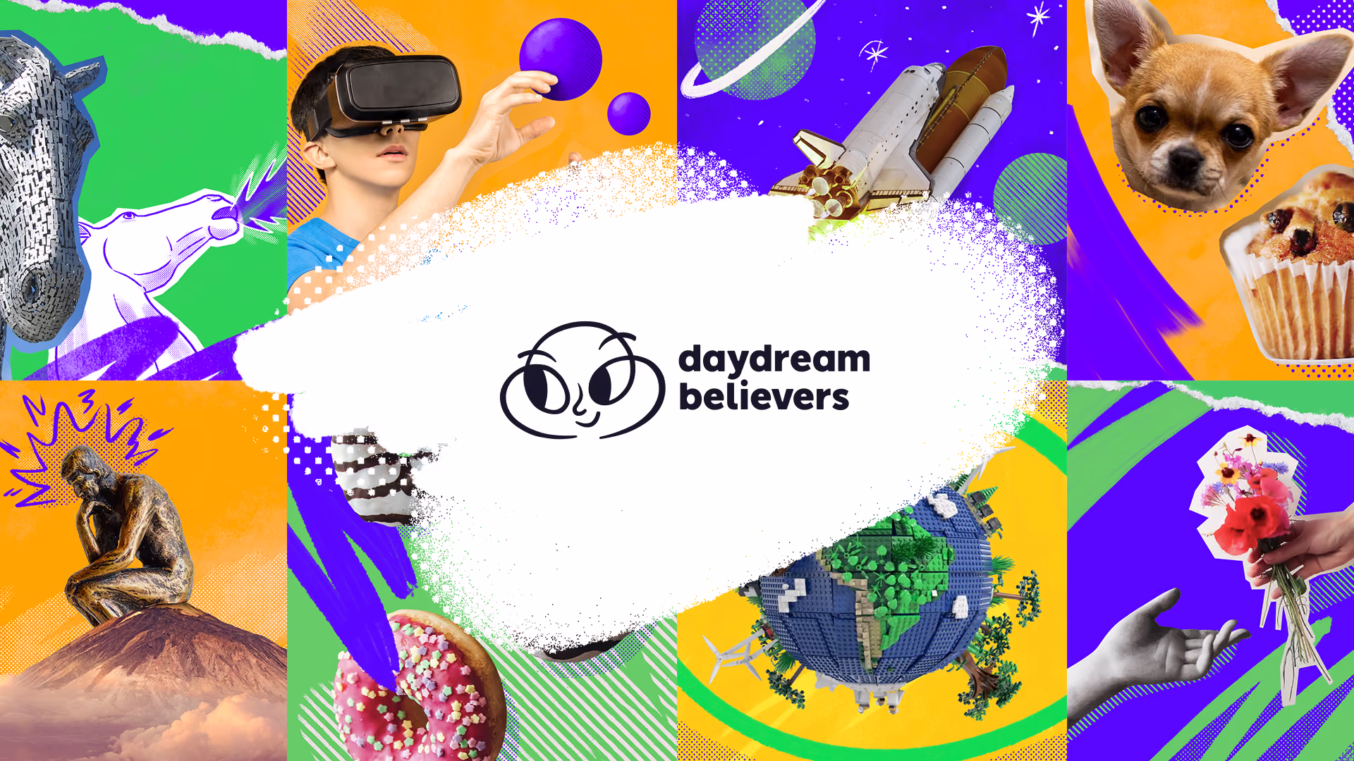 Daydream Believers — Brand identity for open educational platform