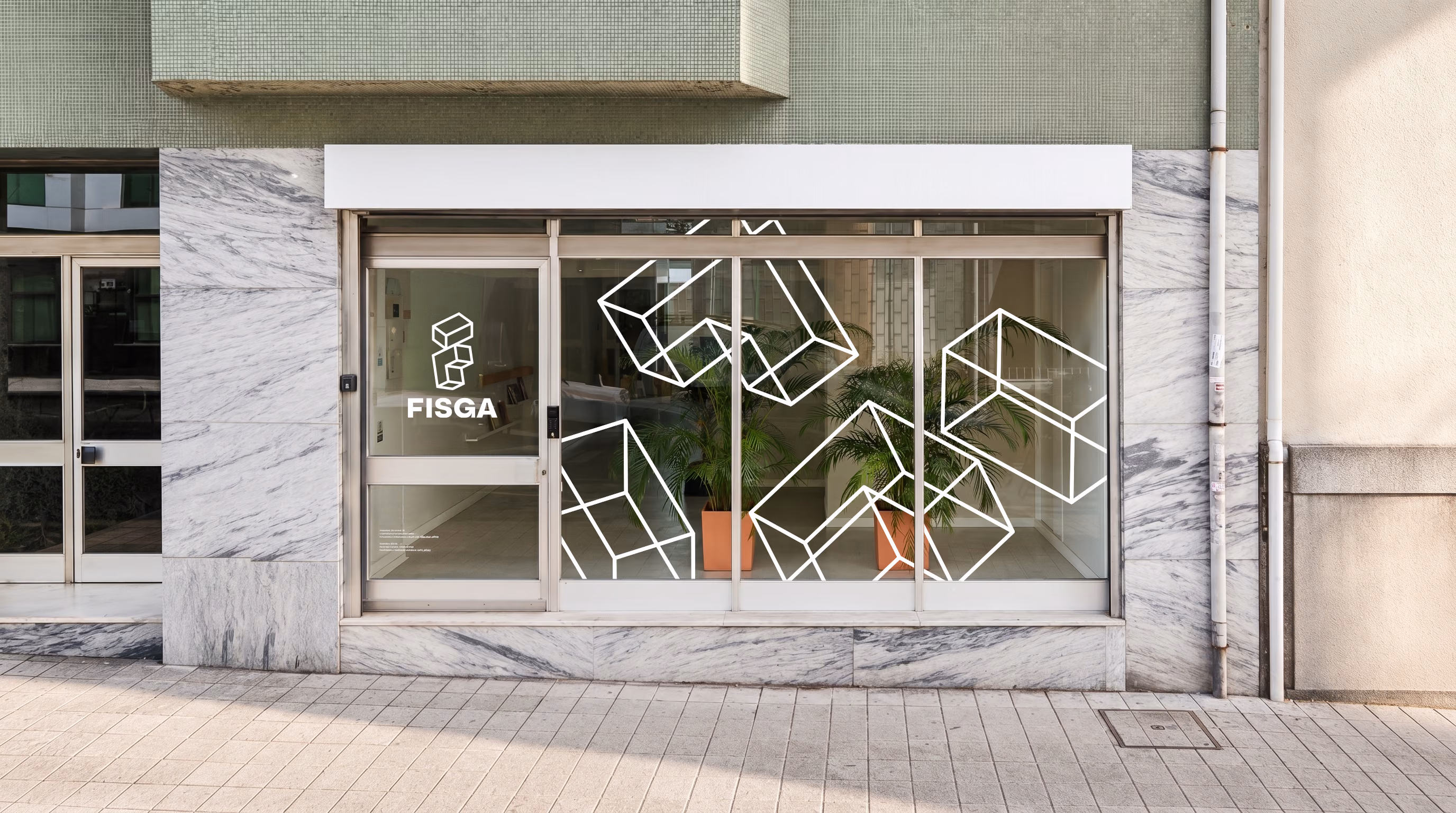 FISGA — Brand identity for Lisbon arts and fitness space