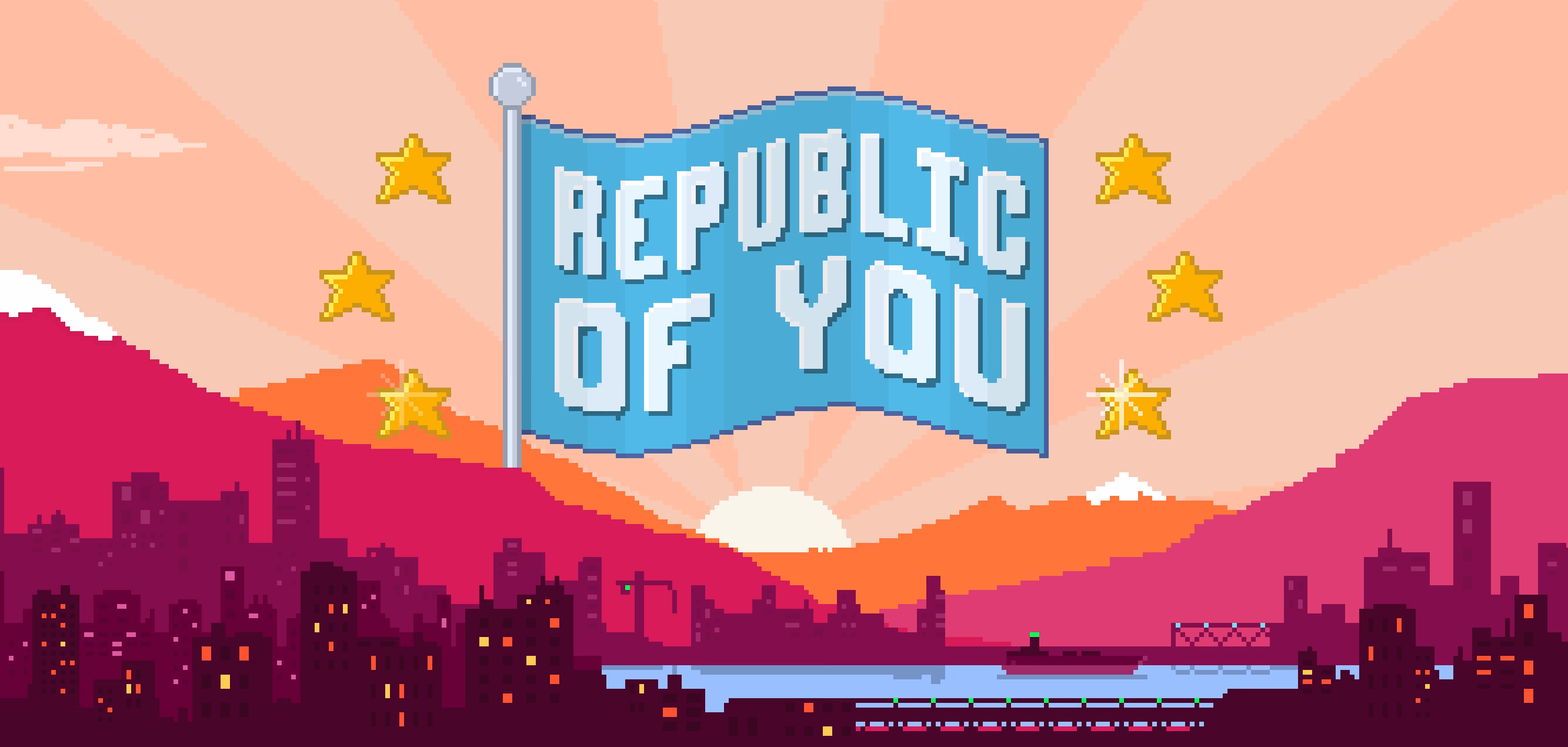 Oxfam Republic of You — Retro browser game