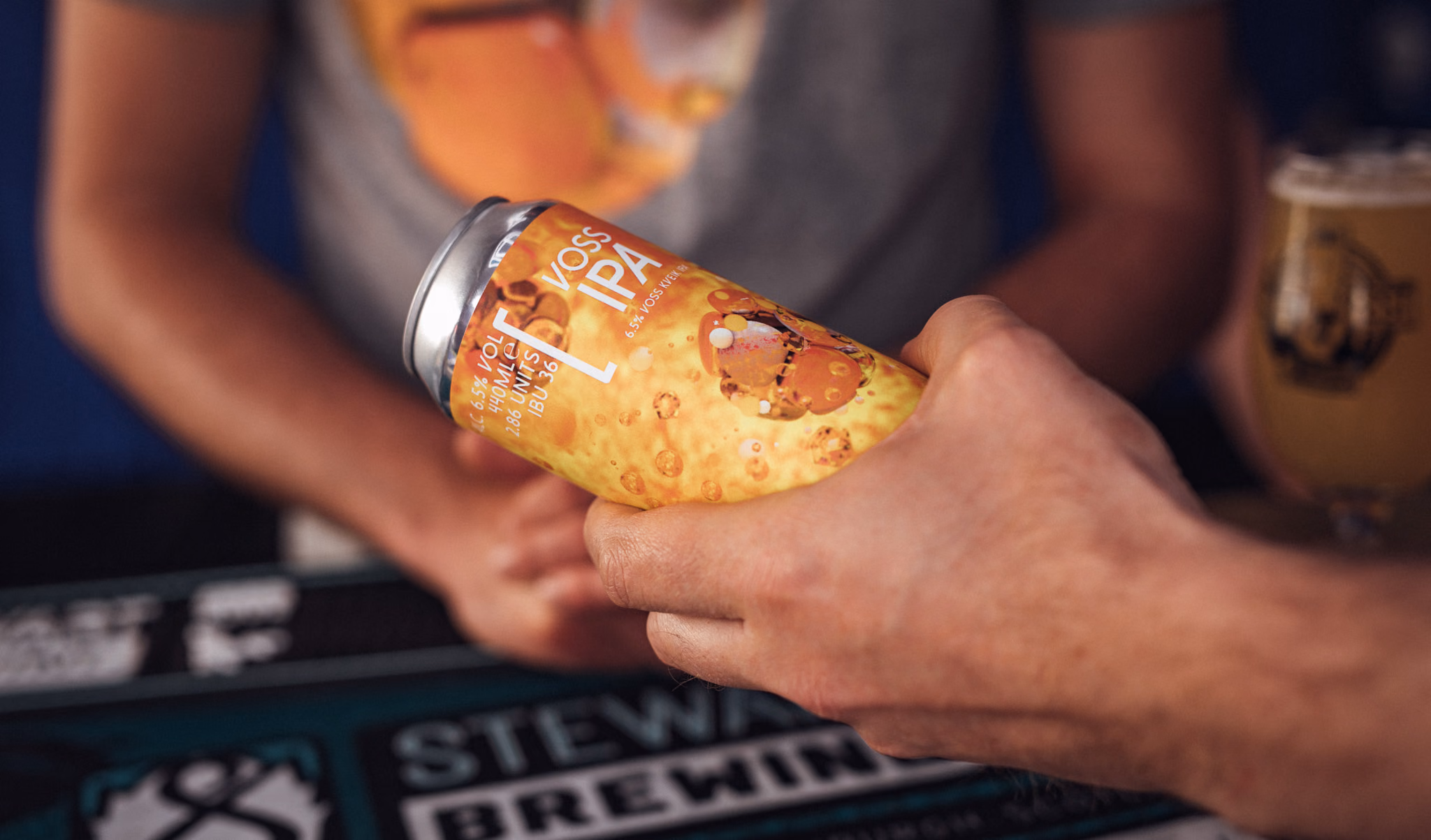Stewart Brewing — Molecular label series