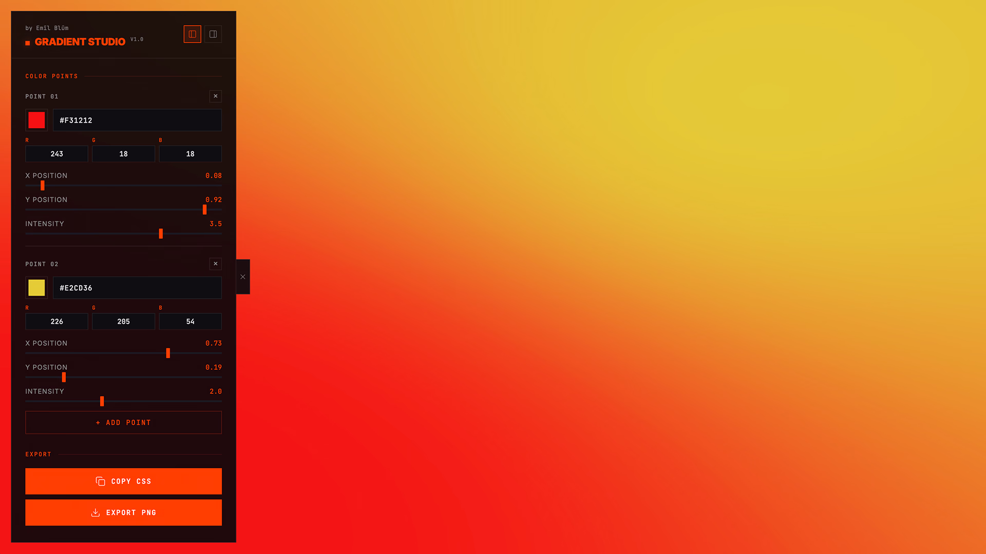 Gradient Tool